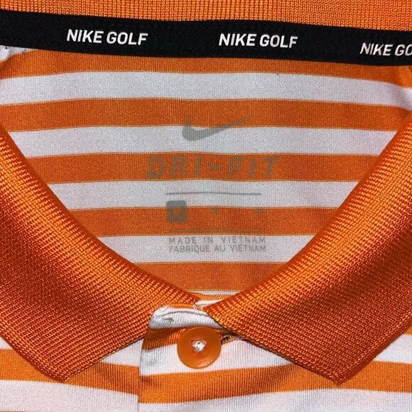 Nike Golf Tennessee Volunteers Vols football Polo shirt checkerboard State of TN - Picture 5 of 8